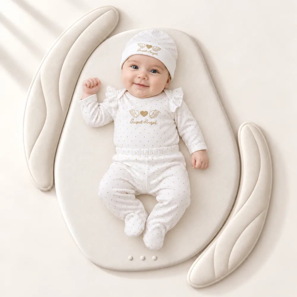 Ensemble « Sweet Angel » — Blanc